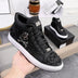 Genuine Leather Breathable High Top Skeleton Shoes For Men Douson Odeh
