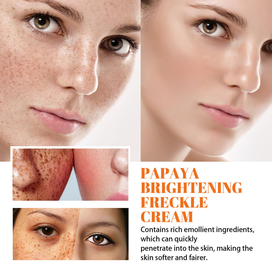 Fade Facial Freckles Brightening Moisturizing Papaya Whitening Cream
