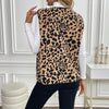 Leopard Print Cardigan Outerwear Top