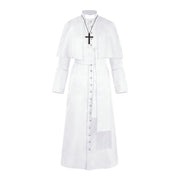 Halloween Priest Medieval Retro Cosplay Costume