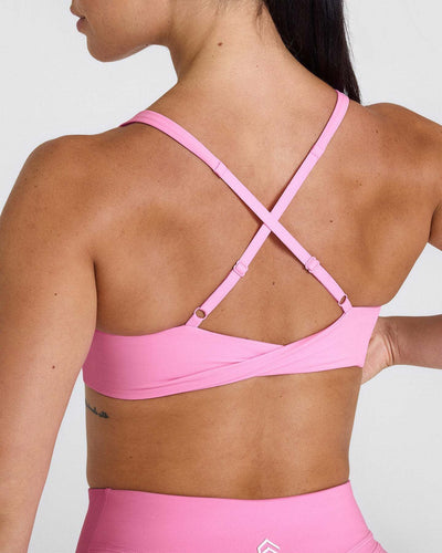 Sports Collar Cross Twist Strap Fitness Yoga Double-sided Brocade Vest