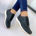 Women Flats Shoes Elastic Band Design Shoes Platform Sneakers Douson Odeh