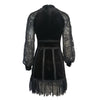 Beaded Sheer Dress