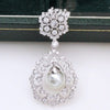 Light Luxury 925 Silver Shell Bead Pendant Necklace