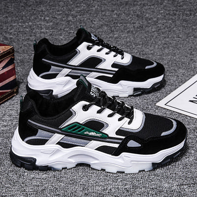 Fashion Clunky Sneakers Korean Style Trendy All-matching Sneaker Casual Men's Shoes