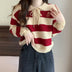 Autumn New Fashion Striped Clothes Women Douson Odeh