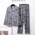 Mens Minimalist Long Sleeve Loungewear Pajamas