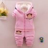 Kids' Winter 2019 Fleece Outfit - Thick Two-Piece Set