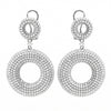 S925 Silver Zircon Eardrops European And American