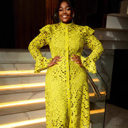 Lace Coat Half Turtleneck Cardigan Inner Wear Dress