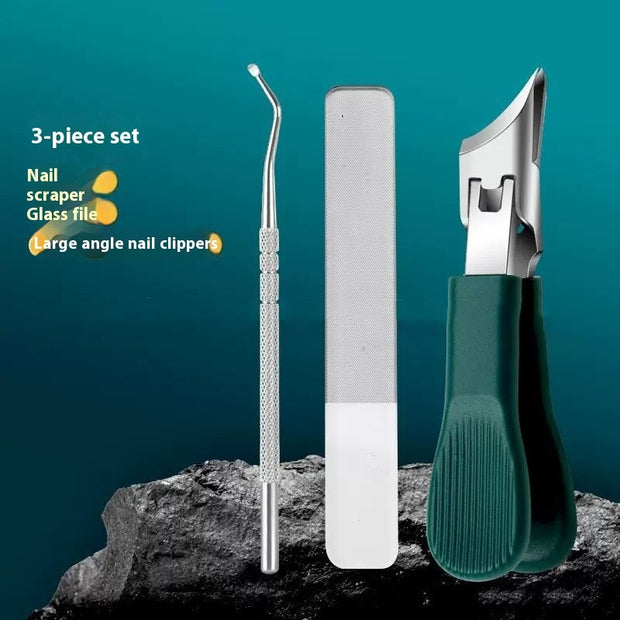 Bevel Nail Clippers Anti-splash Large Opening Nail Clippers Suit