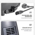 Air Fryer Smart Touch Home Electric Fryer