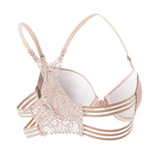 Buckled Front And Shaped Back Fashion Sexy Push Up Push Up Glossy Seamless Underwear For Women