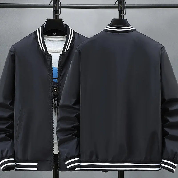 Stand Collar Jacket Spring And Autumn New Loose All-matching Casual Douson Odeh