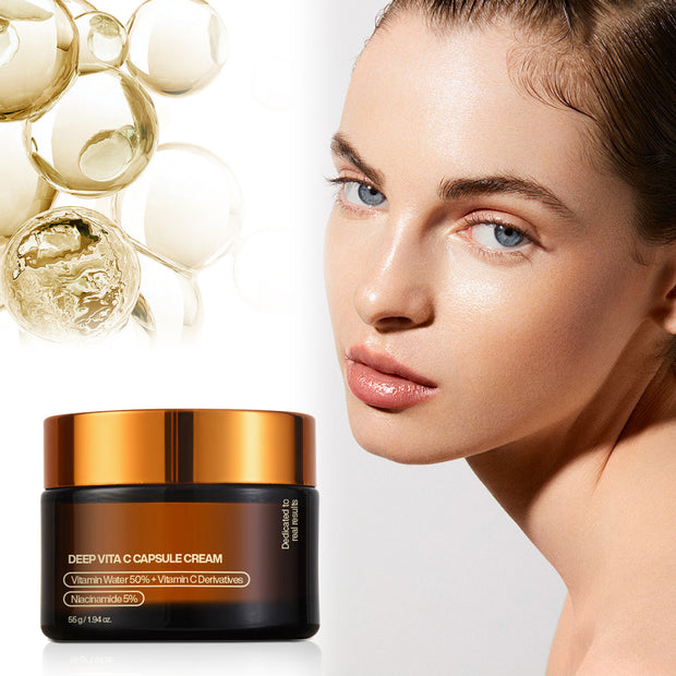 Deep Facial Gold Capsule Cream Instantly Brightening Vitamin