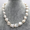 Nude Necklace Baroque Pearl Necklace Glare