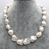 Nude Necklace Baroque Pearl Necklace Glare