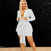 Autumn Commuter Suit Jacket Half Skirt Two-piece Suit Short Skirt Suit