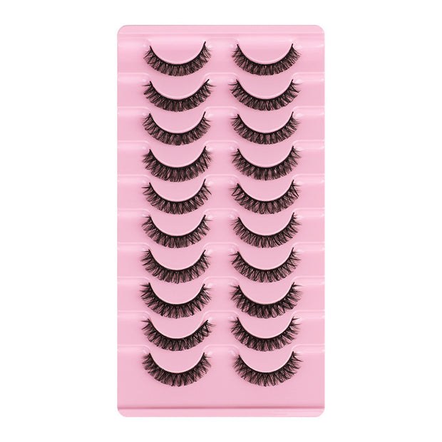 False Eyelashes, DD Curve, Thick, Eyelash, Ten Pairs