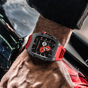 Watch Strap Modified With Diamond Case