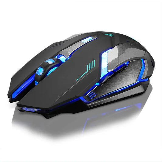 Mouse Wireless Rechargeable Notebook Desktop Home Office Universal Game Mute Luminous Douson Odeh