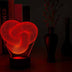 Twist Abstract LED 3D Night Light Touch Control | Colorful Acrylic Mood Lamp