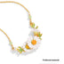 White Chrysanthemum Clavicle Chain Women's Garden Necklace