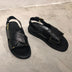 Axige Same Shoes Leather Platform Platform Shoes Roman Sandals Douson Odeh