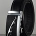 Men Automatic Buckle Leather Belts
