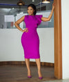 Long sleeveless dress