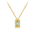 925 Sterling Silver Topaz Necklace