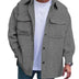 Coat Men Polo Collar Top Men Fashion Work Clothes Douson Odeh