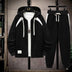 Casual Sports Suit Men's Loose Sportswear Hooded Douson Odeh