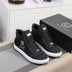 Genuine Leather Breathable High Top Skeleton Shoes For Men Douson Odeh