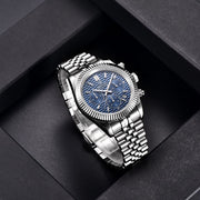 Stainless Steel Calendar Luminous Sports Fashion Men's Quartz Watch