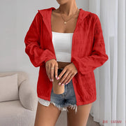 Women's Sun Protection Loose Zip Coat