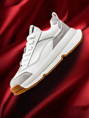 Casual Shoes Men's Leather Sneakers Trendy Dad