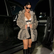 Leisure Warm Fashion Women's Fur Coat