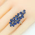 Zircon Inlaid Necklace Earring Ring Bracelet Popular Ornament