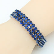 Zircon Inlaid Necklace Earring Ring Bracelet Popular Ornament