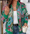 Minimally Casual Printed Women's Jacket