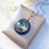 Guardian Stone Lucky Jupiter Character Crystal Necklace