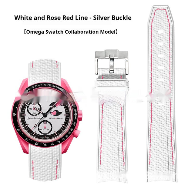 Liquid Silicone Curved Strap Watch Accessories