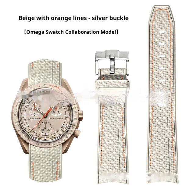 Liquid Silicone Curved Strap Watch Accessories