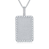 European And American Hip Hop Style Full Diamond Necklace