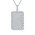 European And American Hip Hop Style Full Diamond Necklace