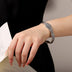 Personality Retro Vajra Men's Bracelet Punk Silver Bracelet