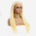 Golden Long Straight Lace Front Wig