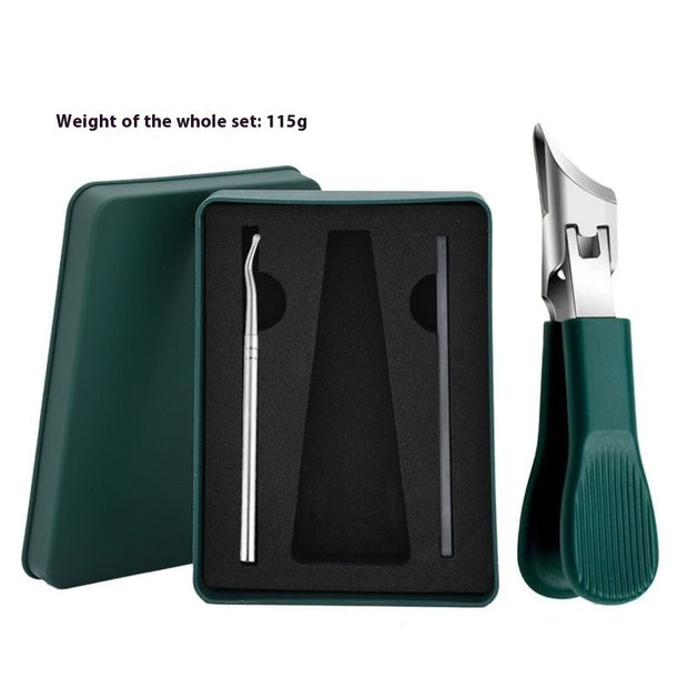 Bevel Nail Clippers Anti-splash Large Opening Nail Clippers Suit