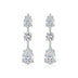 Light Luxury Long Earrings 925 Sterling Silver Moissanite